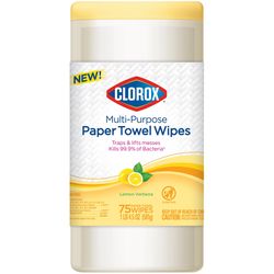 Clorox Lemon Verbena Disinfecting Wipes 75 ct
