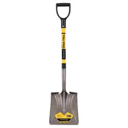Truper Tru-Tough 41 in. Steel Square Transfer Shovel Fiberglass Handle