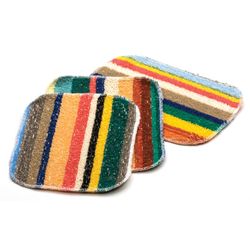 RSVP International Multi-Colored Cotton Shrubbie 3 pk