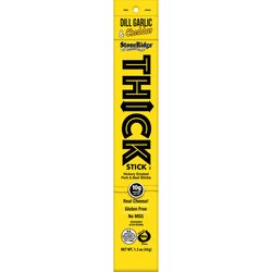 StoneRidge Wholesale Thick Stick Dill Garlic Meat Sticks 1.5 oz Shrink Wrapped