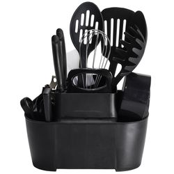 Chef Craft Black Plastic/Stainless Steel Kitchen Tool and Utensil Set