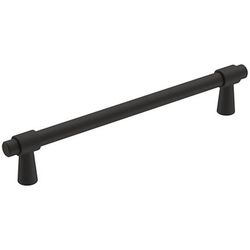 Amerock Destine Contemporary Bar Cabinet Pull 6-5/16 in. Matte Black Black 1 pk