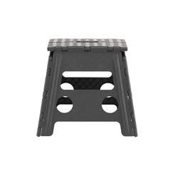 Superio Brand 13 in. H X 12 in. W X 12 in. D 300 lb. cap. 1 step Plastic Folding Step Stool