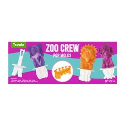 Spectrum Tovolo Assorted Plastic/Silicone Pop Molds