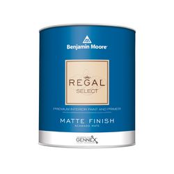 Benjamin Moore Regal Select Matte Base 4 Paint and Primer Interior 1 qt
