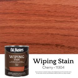 Old Masters Semi-Transparent Cherry Oil-Based Wiping Stain 1 qt
