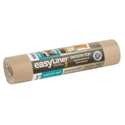 Duck Smooth Top EasyLiner 10 ft. L X 12 in. W Taupe Non-Adhesive Shelf Liner