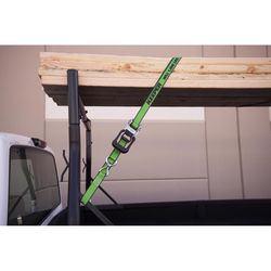 Keeper 1.25 in. W X 16 ft. L Multicolored Ratchet Tie Down Strap 1000 lb 1 pk