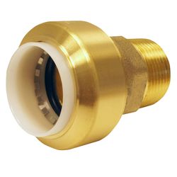 Apollo Tectite Push to Connect 3/4 in. PTC in to X 3/4 in. D MPT Brass Adapter