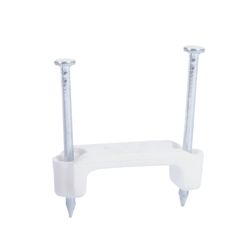 Gardner Bender 3/4 in. W Plastic Insulated Cable Staple 15 pk