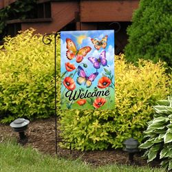 Briarwood Lane Garden Flag 12.5 in. H X 18 in. W