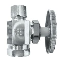 Ace 1/2 in. FIP X 3/8 in. Compression Brass Straight Stop Valve