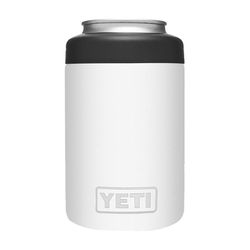YETI Rambler 12 oz White BPA Free Colster Can Insulator