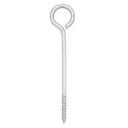 Hampton 3/8 in. X 8 in. L Stainless Stainless Steel Lag Thread Eyebolt