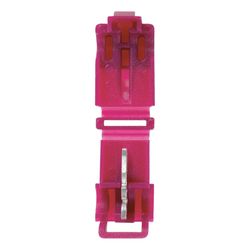 Jandorf 22-18 Ga. Insulated Wire Terminal Self-Stripping Red 2 pk