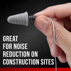 3M Banded Ear Plugs Black 4 pair