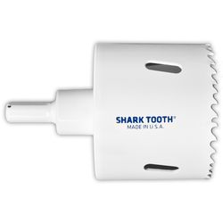Century Drill & Tool Shark Tooth 2-5/8 in. Bi-Metal Arbor Attached 1-7/8 in. L Hole Saw Arbor Includ