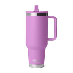 YETI Rambler 40 oz Desert Bloom BPA Free Travel Straw Mug