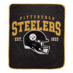 Pegasus Sports NFL Pittsburgh Steelers Blanket Polyester 6 pk