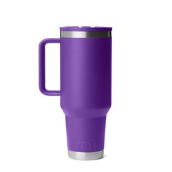 YETI Rambler 40 oz Pace Purple BPA Free Travel Straw Mug