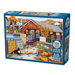 Cobble Hill Harvest Festival Jigsaw Puzzle 500 pc