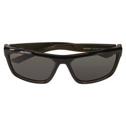 Seachoice Navigator Sunglasses Unisex Shiny Black/Green Backspray Frame Grey Lens Polarized
