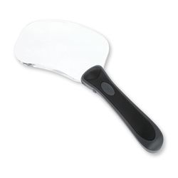 Carson RimFree Rectangle 2 Times LED Magnifying Glass