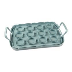 Nordic Ware Seaglass Blue Cupcake Carrier 1 pk