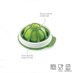Tovolo Green Nylon/Plastic/Silicone Seal & Store