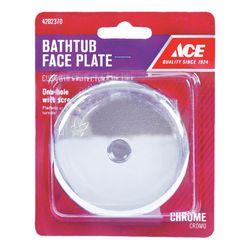 Ace Face Plate 3-3/16 in. Metal 2 pc