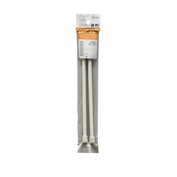 Kenney White Traditional/Transitional Tension Rod 11 in. L X 16 in. L
