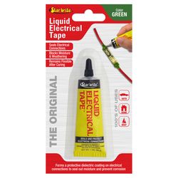 Star Brite 4 in. W X 7 in. L Green Vinyl Liquid Electrical Tape