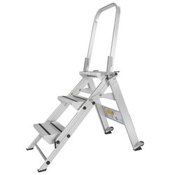 Xtend+Climb Contractor Series 26.5 in. H X 19 in. W X 26 in. D 375 lb. cap. 3 step Aluminum Step Sto