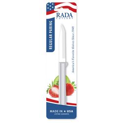 Rada Cutlery Blister Packaging 3 in. L Stainless Steel Paring Knife 6 pc