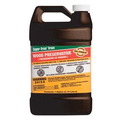 Copper Green Flat Brown Other Oil-Based Wood Preservative 1 gal