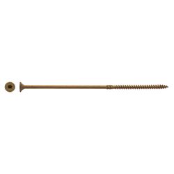 Big Timber No. 14 X 8 in. L Star Bronze Deep Wood Screws 500 pk