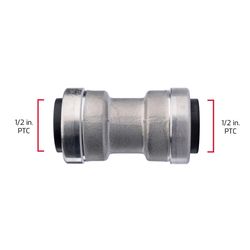 QuickFitting Slip Stainless Steel Coupling