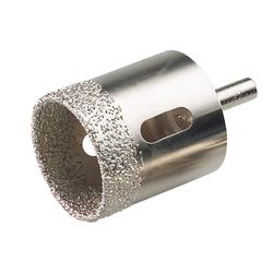 Rotozip 1-3/8 in. Diamond Grit 3.5 in. L X 1/4 in. D Tile Hole Saw
