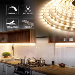 Armacost Lighting RibbonFlex Pro 16.4 ft. L White Hardwired LED Strip Tape Light Kit 1 pk