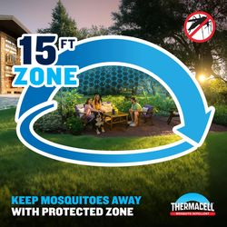 Thermacell Fuel-ZoneGuard Base Insect Repellent Device For Mosquitoes