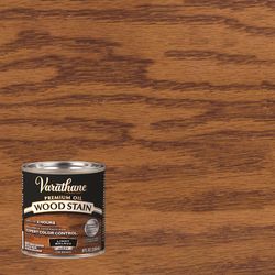 Varathane Premium Solid Light Walnut Oil-Based Urethane Modified Alkyd Wood Stain 1/2 pt