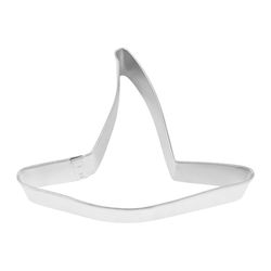 R&M International Corp 4 in. W X 5 in. L Witch Hatch Cookie Cutter Silver 1 pc