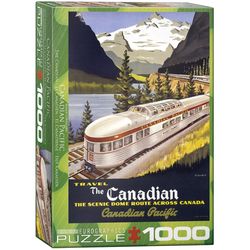 Eurographics The Canadian Jigsaw Puzzles Multicolored 1000 pc