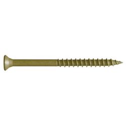 FastenMaster GuardDog No. 10 X 1-5/8 in. L Gold Phillips/Square Bugle Head Deck Screws 1750 pk