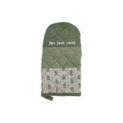 Pavilion We People Green Life Love Camp Cotton Oven Mitt