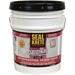 Seal-Krete Original Clear Water-Based Brick and Masonry Sealer 5 gal