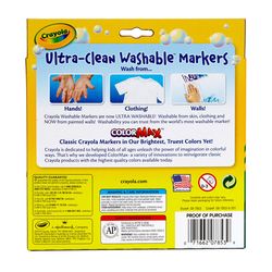 Crayola Assorted Broad Tip Washable Marker 1 pk