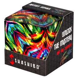 Shashibo Jumbie Series Cosmic Surfer Magnetic Puzzle Cube Multicolored 12 pc