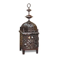 Gallery of Light Ornate Metal Bronze Lantern