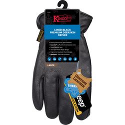 Kinco Men's Outdoor Driver Work Gloves Black M 1 pair